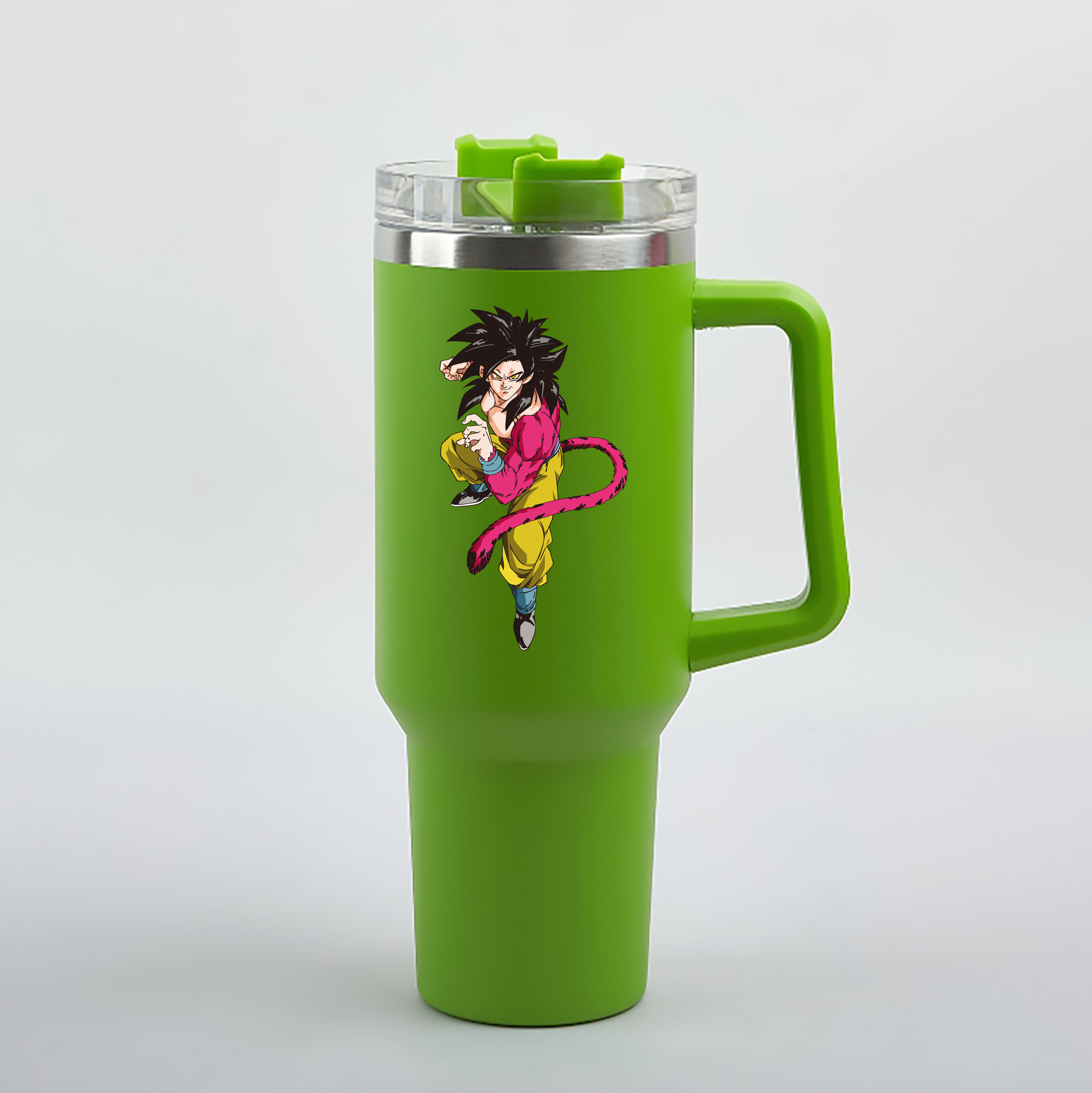 （画像用） ドラゴンボール 孫悟空（そん ごくう）Son Goku カカロット DRAGON BALL Kakarotto 1200mL車用タンブラー（カラープリント）